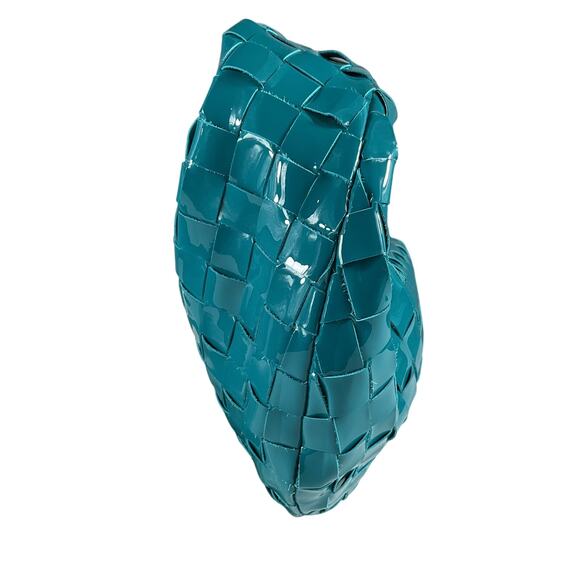 Bottega Veneta Mini 'Jodie' Blue Leather Bag - Picture 6 of 11